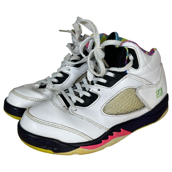 Nike Air Jordan 5 Retro Bel-Air Fresh Prince DB3026-100 Youth Size 1 Y - Picture 1 of 8